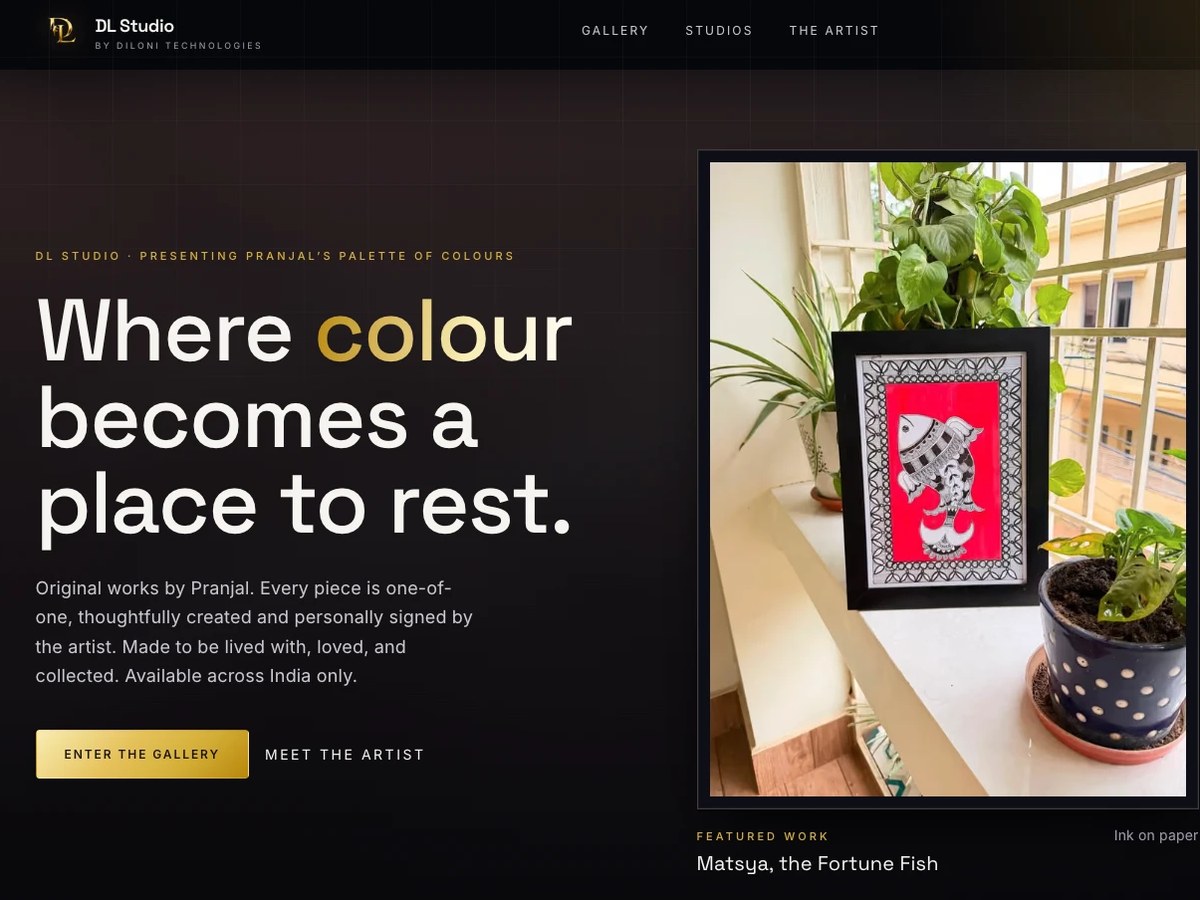 Pranjal's Palette of Colours — where colour becomes a place to rest